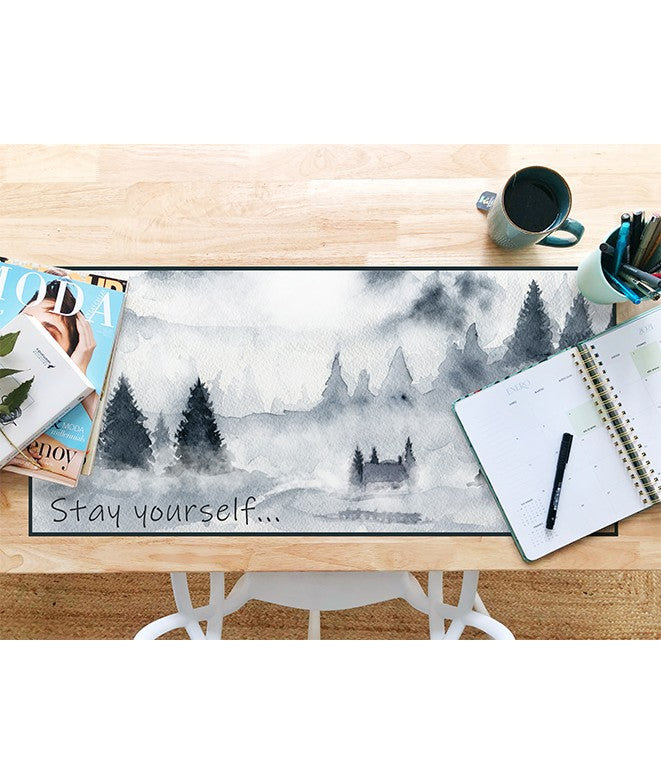 FOREST FOG mouse pad