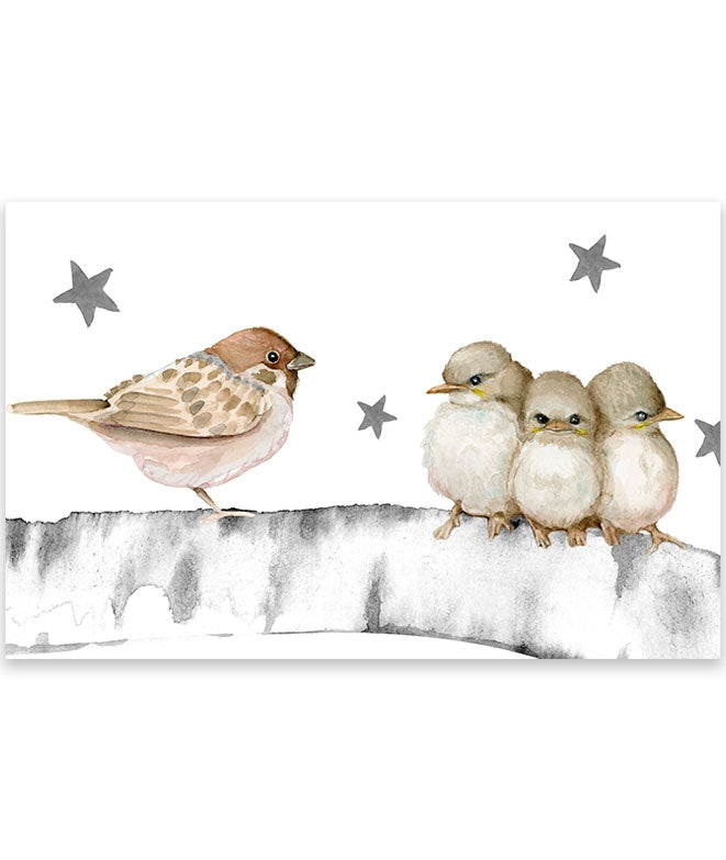 Sparrows children's placemat