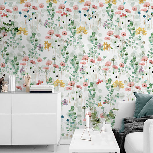 FLORAL Painted paper