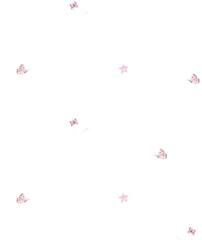 Tela Mariposas y estrellas