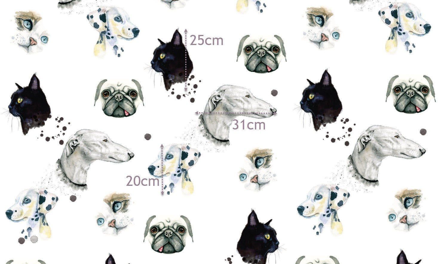 CATS&DOGS Papel pintado